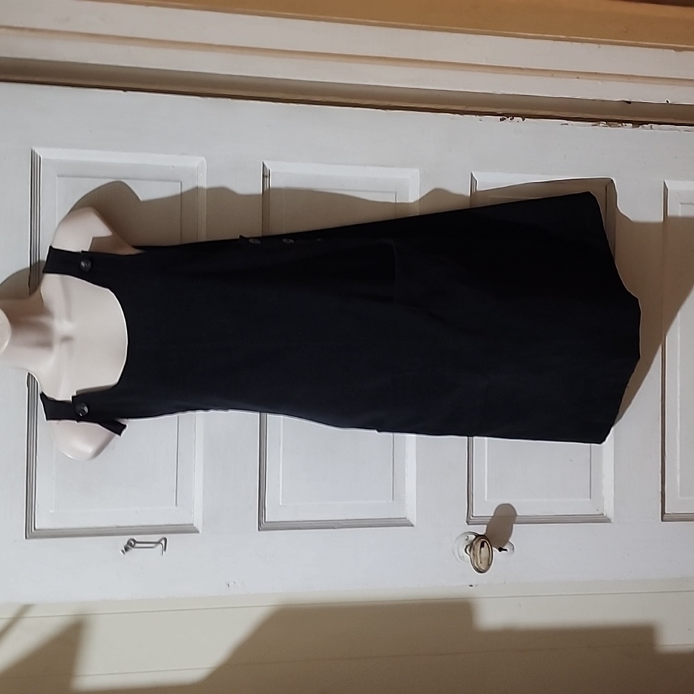 Notations Black Sleeveless Dress Small